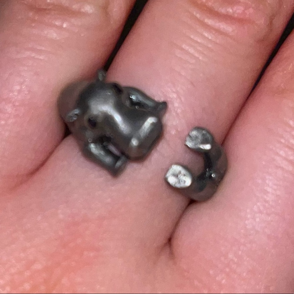 Wrap Hippo Ring